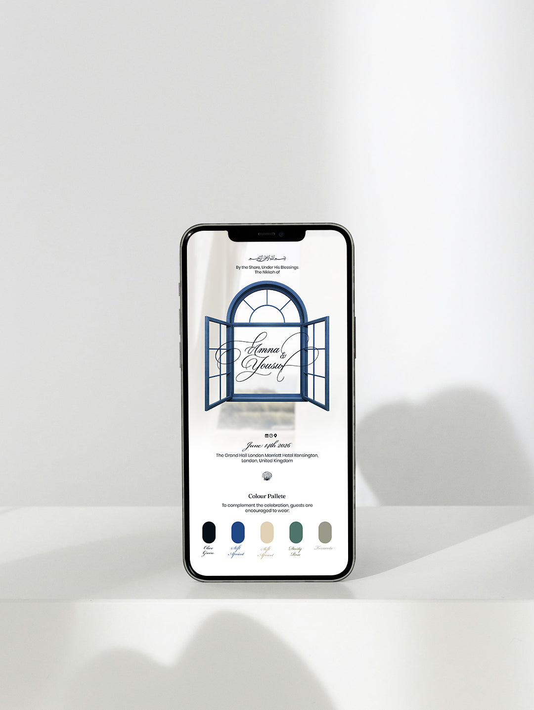 Coastal Vows design