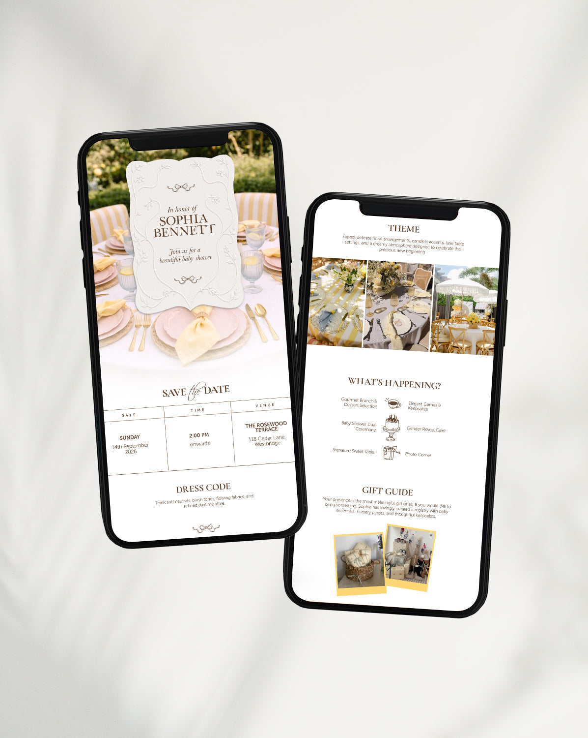 Ivory Keepsake — styled view
