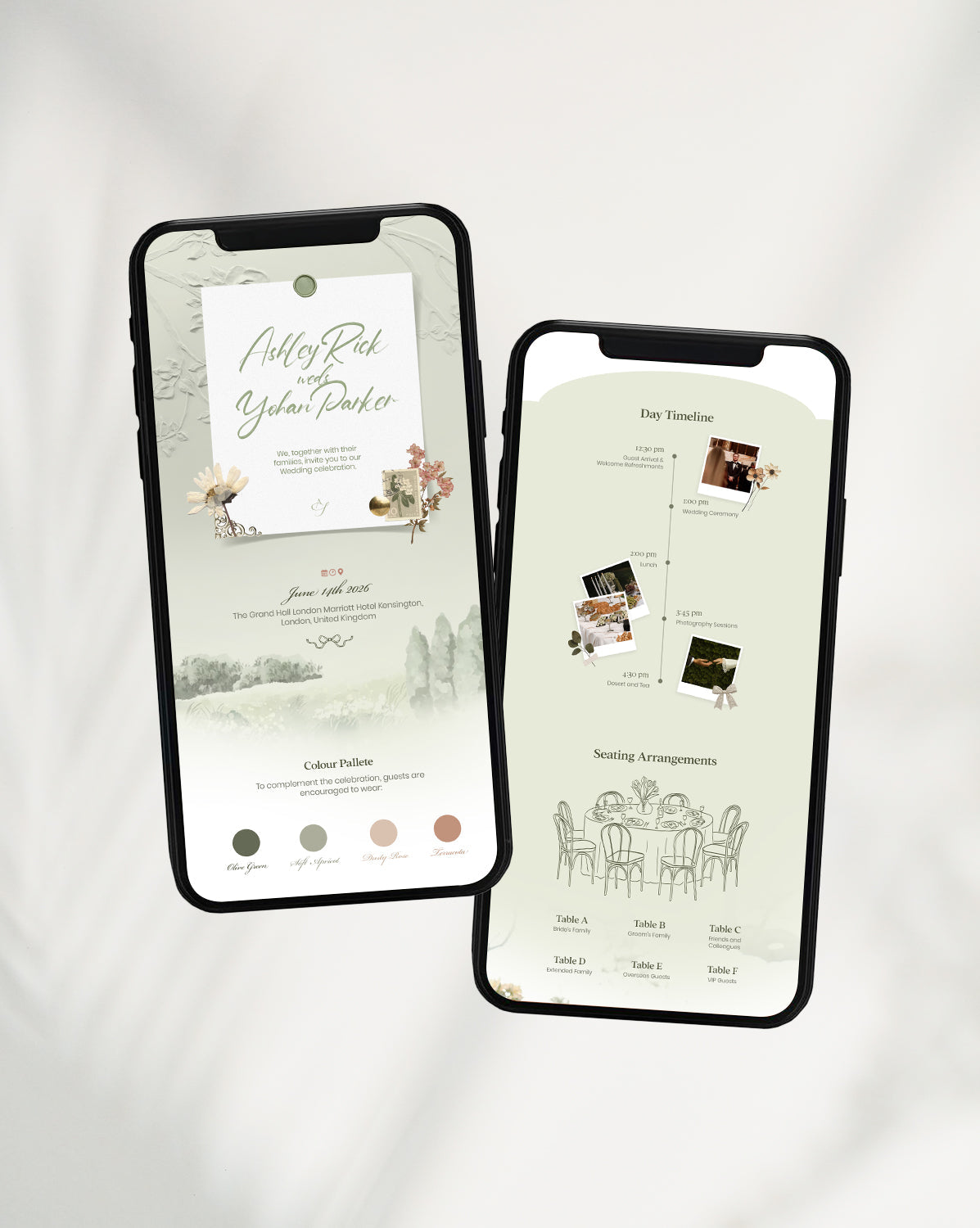 Pressed Petals — styled view